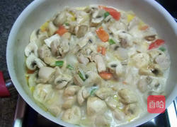 奶酪焗鸡丁的做法图解11