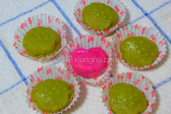 青红丝老老式月饼