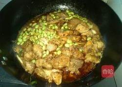 毛豆烧鸡块的做法图解7