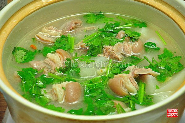 羊肉萝卜清汤