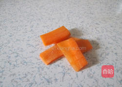 莴笋酿桃仁的做法图解4