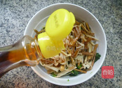 黄金针菇拌菜芯干的做法图解11
