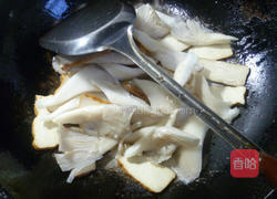 香干炒平菇的做法图解5