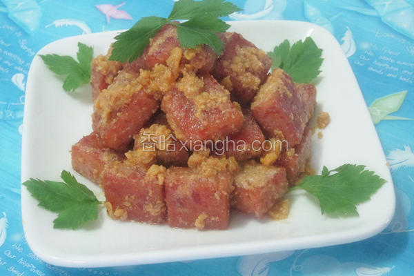 金沙午餐肉