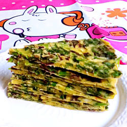 苋菜煎饼的做法[图]