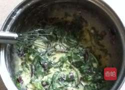 苋菜煎饼的做法图解3