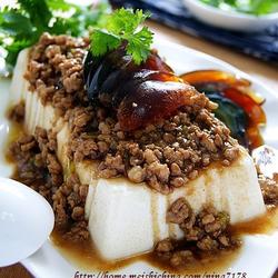 肉末皮蛋拌豆腐的做法[图]