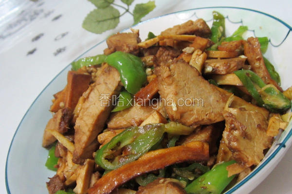 姜丝卤肉豆腐丝