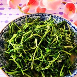清炒豌豆苗的做法[图]
