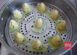 杂粮小窝头的做法图解7