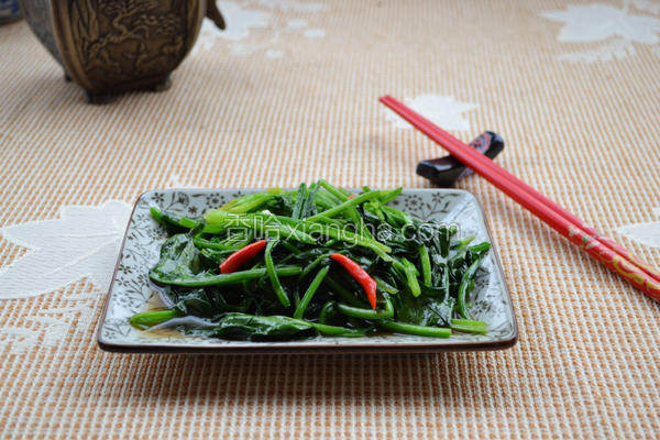 干煸菠菜