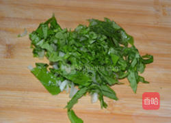 青菜肉丝粥的做法图解3