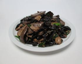 猪肝木耳炒瘦肉[图]
