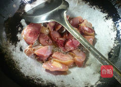 香干炒腊鸡腿的做法图解4