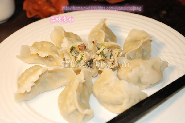 杏鲍菇饺子