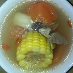龙骨玉米汤的做法[图]