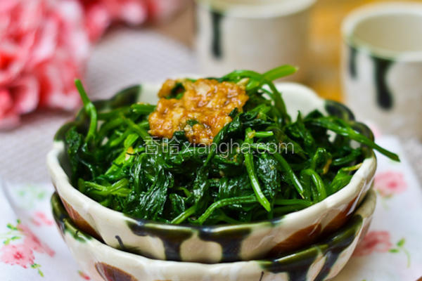 蒜泥芹菜叶