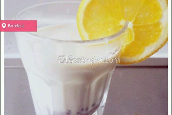 蜜豆红茶