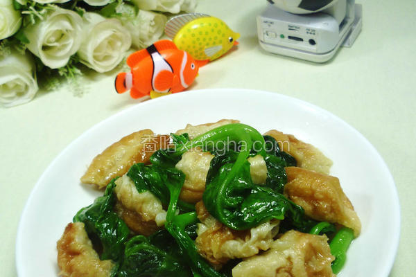 木耳菜炒油条