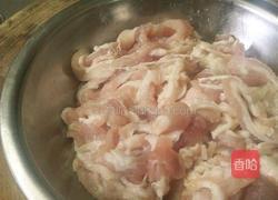 榨菜丝炒肉筋的做法图解3