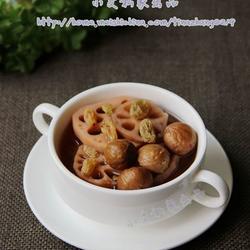 莲藕栗子糖水的做法[图]