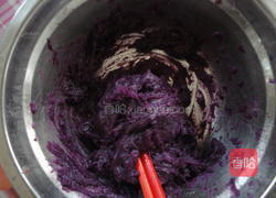 奶香紫薯冰皮月饼的做法图解6