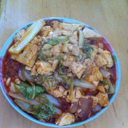 辣白菜烧豆腐的做法[图]