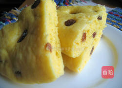 葡萄干发糕的做法图解10