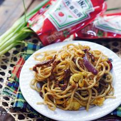 肉丝炒面的做法[图]