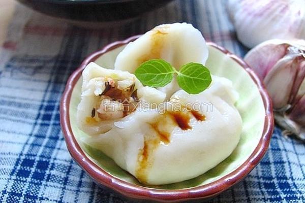 三鲜虾仁水饺