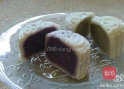 抹茶冰皮月饼的做法图解9