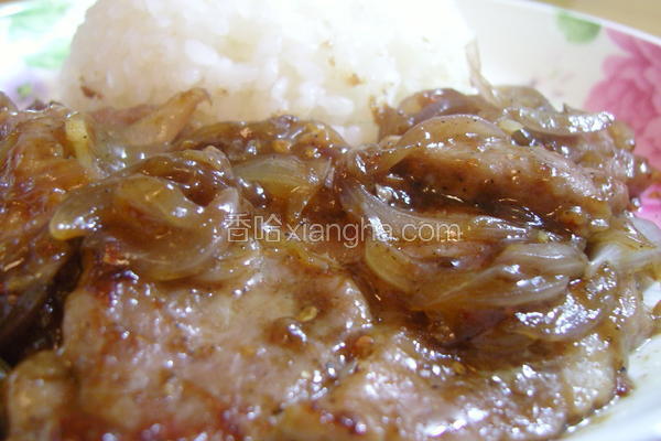 蚝情黑椒猪扒饭