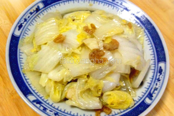 虾仁白菜