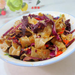 咖喱包菜腐竹的做法[图]