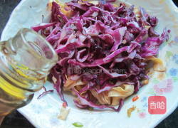 咖喱包菜腐竹的做法图解4