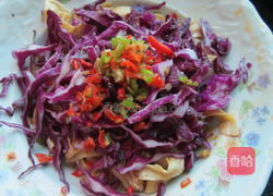 咖喱包菜腐竹的做法图解6