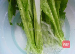 香干炒油麦菜的做法图解2