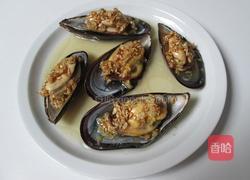 蒜蓉蒸贻贝的做法图解8