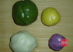 花样冰皮月饼的做法图解7