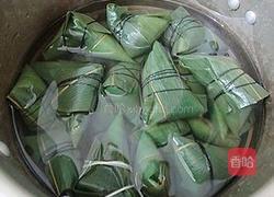 蜜枣牛角粽子的做法图解8