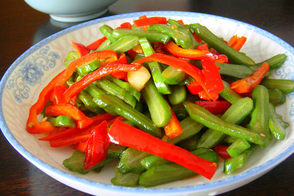 素炒刀豆