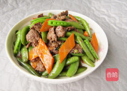 甜蜜豆炒牛肉的做法图解12