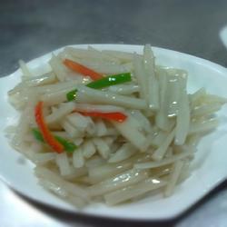 醋溜莲菜的做法[图]