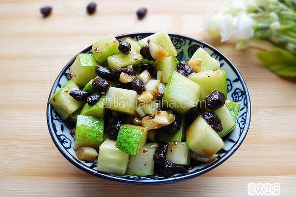 豆豉拌黄瓜