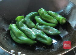 煎辣椒烧豆腐丝的做法图解5