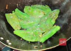 煎辣椒烧豆腐丝的做法图解7