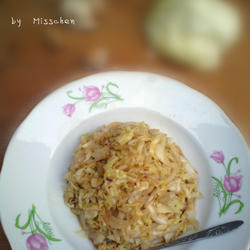 炝炒包菜丝的做法[图]