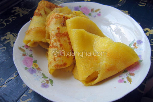 奶香玉米饼