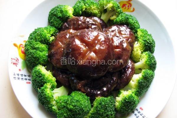 蚝油扒花菇