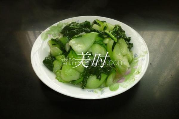 清炒小白菜